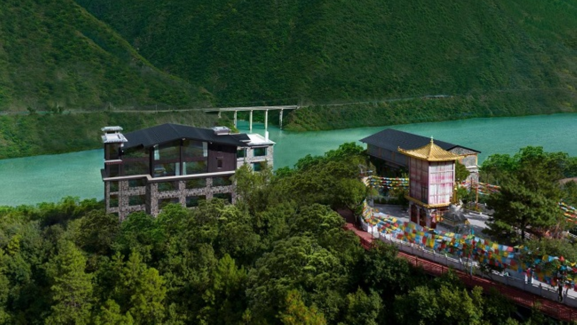 雪山下隐形的光弦