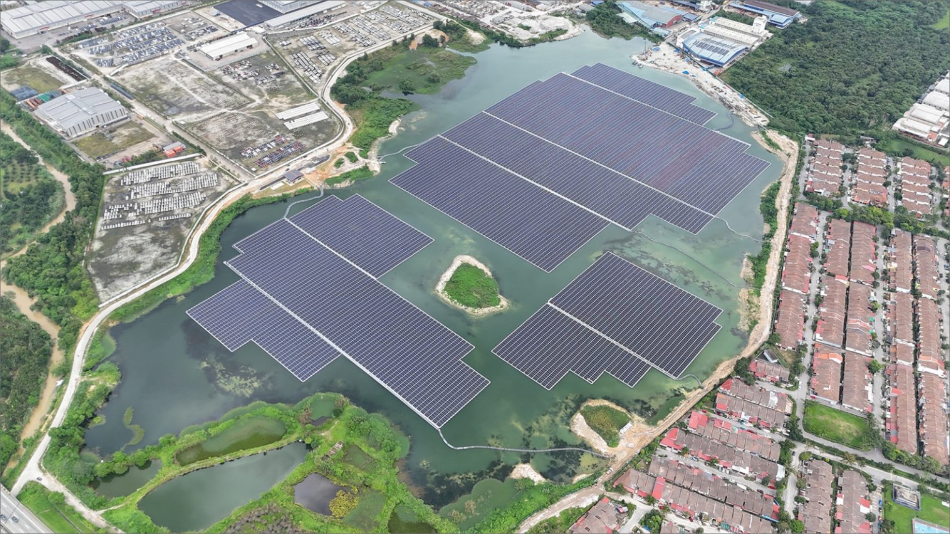 马来西亚雪兰莪州31MW漂浮电站