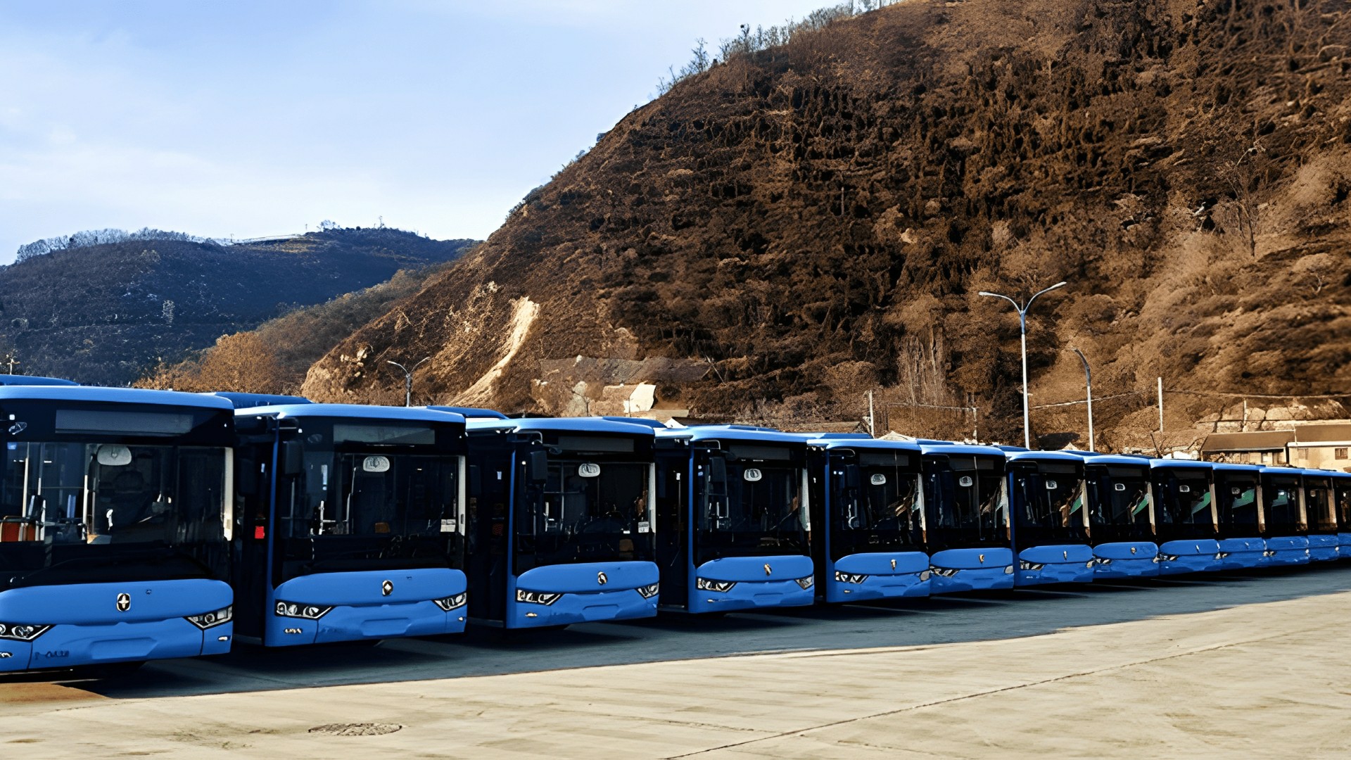 扬州亚星纯电公交