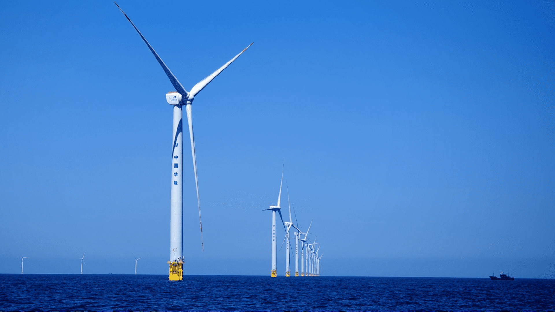 辽宁大连庄河海上风电场