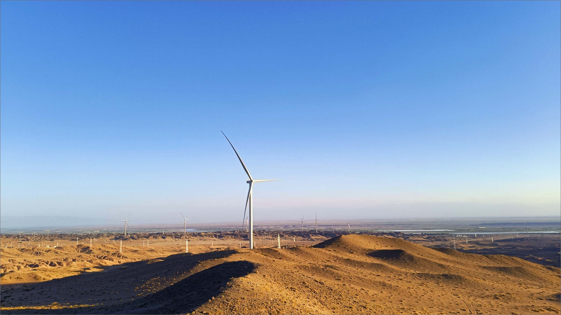 甘肃张掖风电场